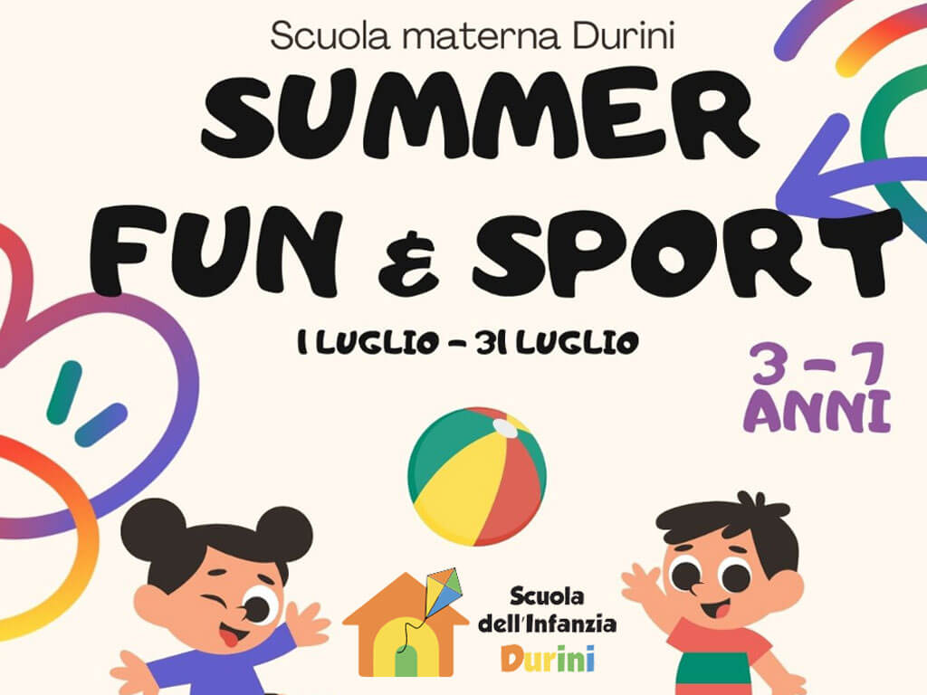 Centro Estivo 2026 Materna Arcore Summer Fun & Sport